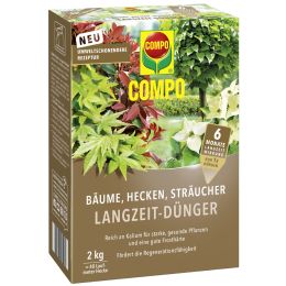 COMPO Bume, Hecken, Strucher Langzeit-Dnger, 2 kg