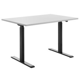 Topstar Sitz-/Steh-Schreibtisch, (B)1.800 mm, schwarz/buche