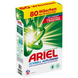 ARIEL Waschpulver Universal+, 6 kg - 100 WL