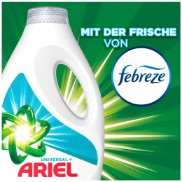 ARIEL Flssigwaschmittel Universal+ febreze, 4 Liter - 80 WL