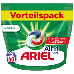 ARIEL Waschmittel Pods All-in-1 Universal+, 104 WL