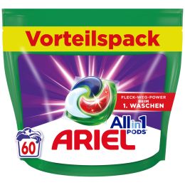 ARIEL Waschmittel Pods All-in-1 Color+, 60 WL