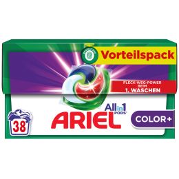 ARIEL Waschmittel Pods All-in-1 Color+, 38 WL