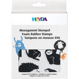 HEYDA Moosgummi Stempel-Set Tiere