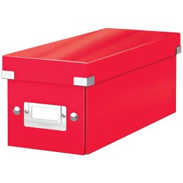 LEITZ CD-Ablagebox Click & Store WOW, rot