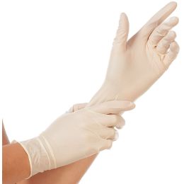 HYGOSTAR Latex-Handschuh Sense, XL, natur, puderfrei