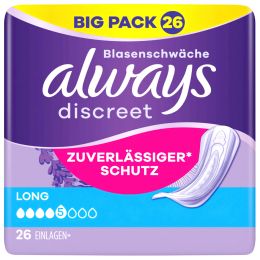 always discreet Inkontinenz-Einlage Long Big Pack