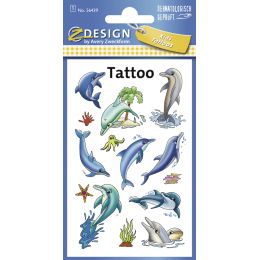 ZDesign KIDS Kinder-Tattoos Koala, Frosch, Giraffe, bunt