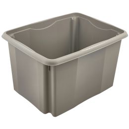 keeeper Aufbewahrungsbox emil eco, 30 Liter, stone grey