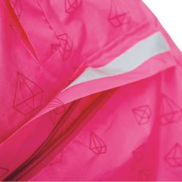 ROTH Kinder-Regenponcho ReflActions Diamant, pink