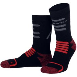 uvex Socken Thermal, schwarz / rot, Gre 35-38