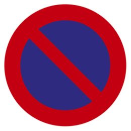 EXACOMPTA Hinweisschild Rauchen verboten, rot/wei
