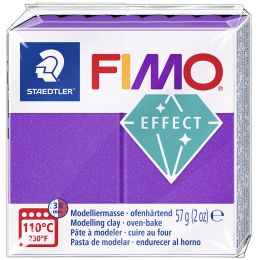 FIMO EFFECT Modelliermasse, lila-metallic, 57 g