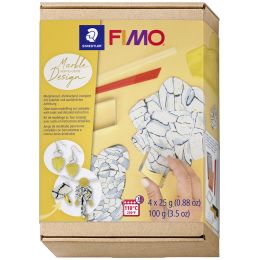 FIMO SOFT Modelliermasse-Set Marmor-Design, ofenhrtend