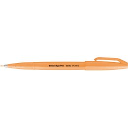 PentelArts Faserschreiber Brush Sign Pen SES15, neonrot