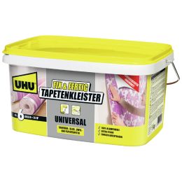 UHU Fix & Fertig Tapetenkleister Universal, 2,5 kg Eimer