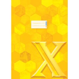 HERMA Heftschoner X, aus Karton, DIN A4, gelb