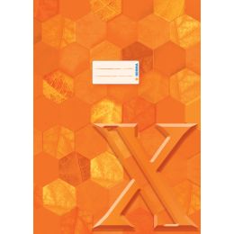 HERMA Heftschoner X, aus Karton, DIN A4, orange