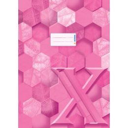 HERMA Heftschoner X, aus Karton, DIN A4, pink