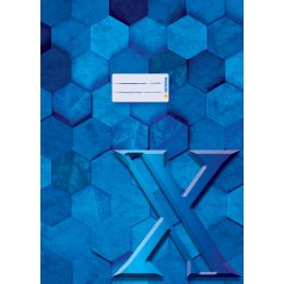 HERMA Heftschoner X, aus Karton, DIN A4, dunkelblau