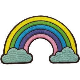 ROTH Bgelbild fr DIY-Stoffschultte, Regenbogen