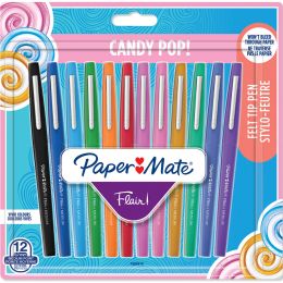 Paper:Mate Faserschreiber Flair Candy Pop, 12er Etui