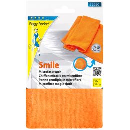 Peggy Perfect Microfasertuch Smile, orange