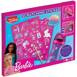 Maped Creativ Kratzbilder-Sticker SCRATCHING STICKER Barbie