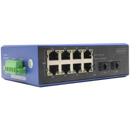 DIGITUS Industrial Gigabit Ethernet Switch, 8+2 Port