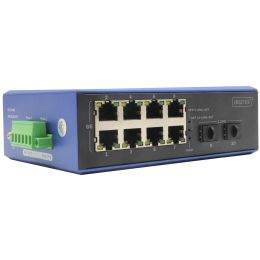 DIGITUS Industrial Gigabit Ethernet PoE Switch, 8+2 Port