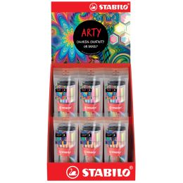 STABILO point 88 / Pen 68 Rollerset ARTY, 12er Display