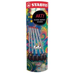 STABILO Creative Tips ARTY BLACK / SHADING, Etui-Display