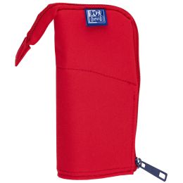 Oxford Schlamper-Etui Stand-Up, Polyester, rot