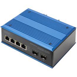 DIGITUS Industrial Gigabit Ethernet Switch, 4+2 Port