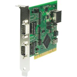 W&T PCI-Karte, 2x RS232/RS422/RS485-Schnittstelle
