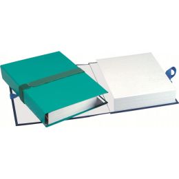 EXACOMPTA Dokumentenmappe mit Klettverschluss, blau