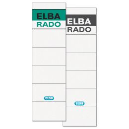 ELBA Ordnerrcken-Einsteckschild Rado Brillant, kurz/breit