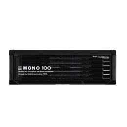 Tombow Bleistift MONO 100, sechseckig, 12er Set sortiert