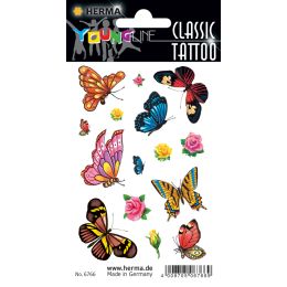 HERMA Tattoo CLASSIC Colour Schmetterlinge