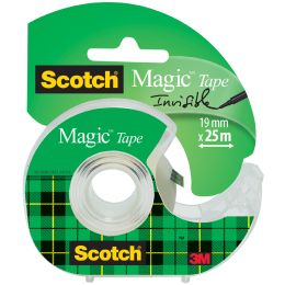 3M Scotch Klebefilm Magic 810, unsichtbar, 19 mm x 30 m