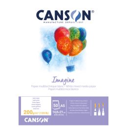 CANSON Skizzenblock Imagine, DIN A4, 200 g/qm