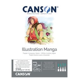 CANSON Manga Block, DIN A4, 250 g/qm