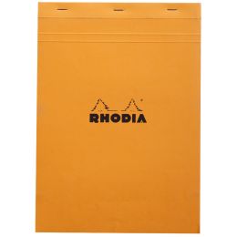 RHODIA Notizblock No. 18, DIN A4, kariert, orange