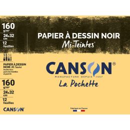 CANSON Zeichenpapier Mi-Teintes, 240 x 320 mm, 160 g/qm
