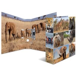 HERMA Motivordner Animals, DIN A4, Afrika Tiere
