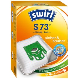 swirl Staubsaugerbeutel S 73, mit MicroporPlus-Filter