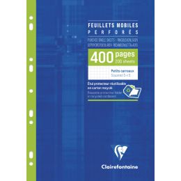 Clairefontaine Feuillets mobiles, A4, Sys, 100 pages