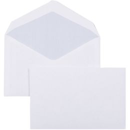 GPV Briefumschlge, 140 x 90 mm, wei, nicht gummiert