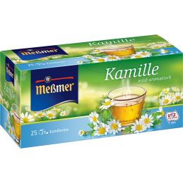 Meßmer Tee Kamille, mild-aromatisch, 25er Packung
