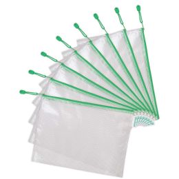 tarifold Reißverschlusstasche ZIPPER, DIN A4, PVC, grün